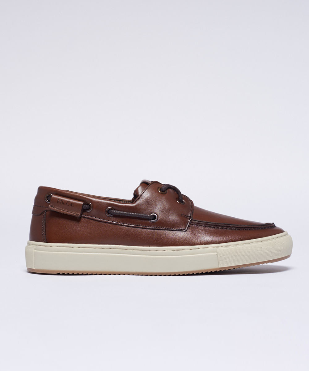 TOP SIDER COURO CAPRI - MOURO