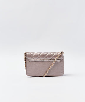 BOLSA SHOULDER MATELASSÊ 1 PEQUENA CORRENTE - OURO - UN