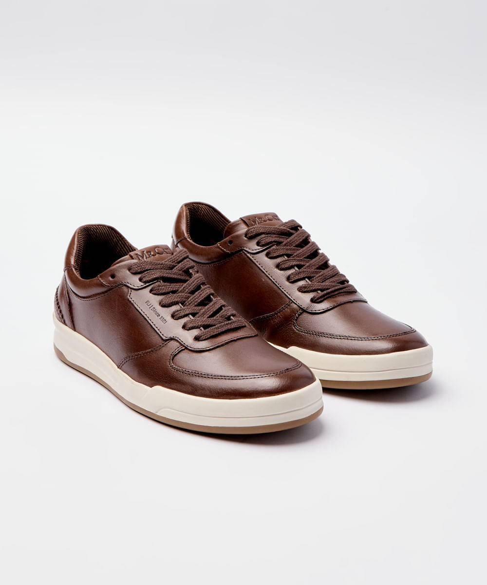 TÊNIS AMSTERDAN LEATHER - MOURO