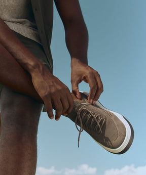 TENIS KNIT EASY - CAFE