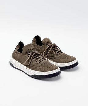TENIS KNIT EASY - CAFE